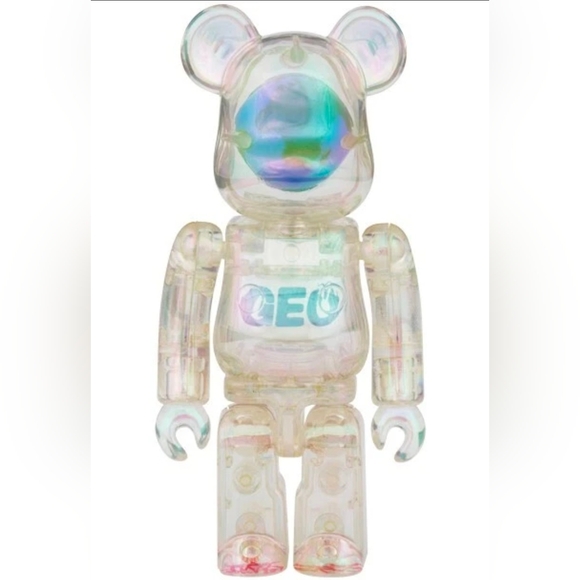 GEO x BE@RBRICK - EARTH 100% & 400% ONLY 500 MADE - Picture 7 of 11